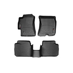 WeatherTech Front and Rear Floor Mats DigitalFit Black Subaru Legacy / GT / Outback / XT 2005-2009