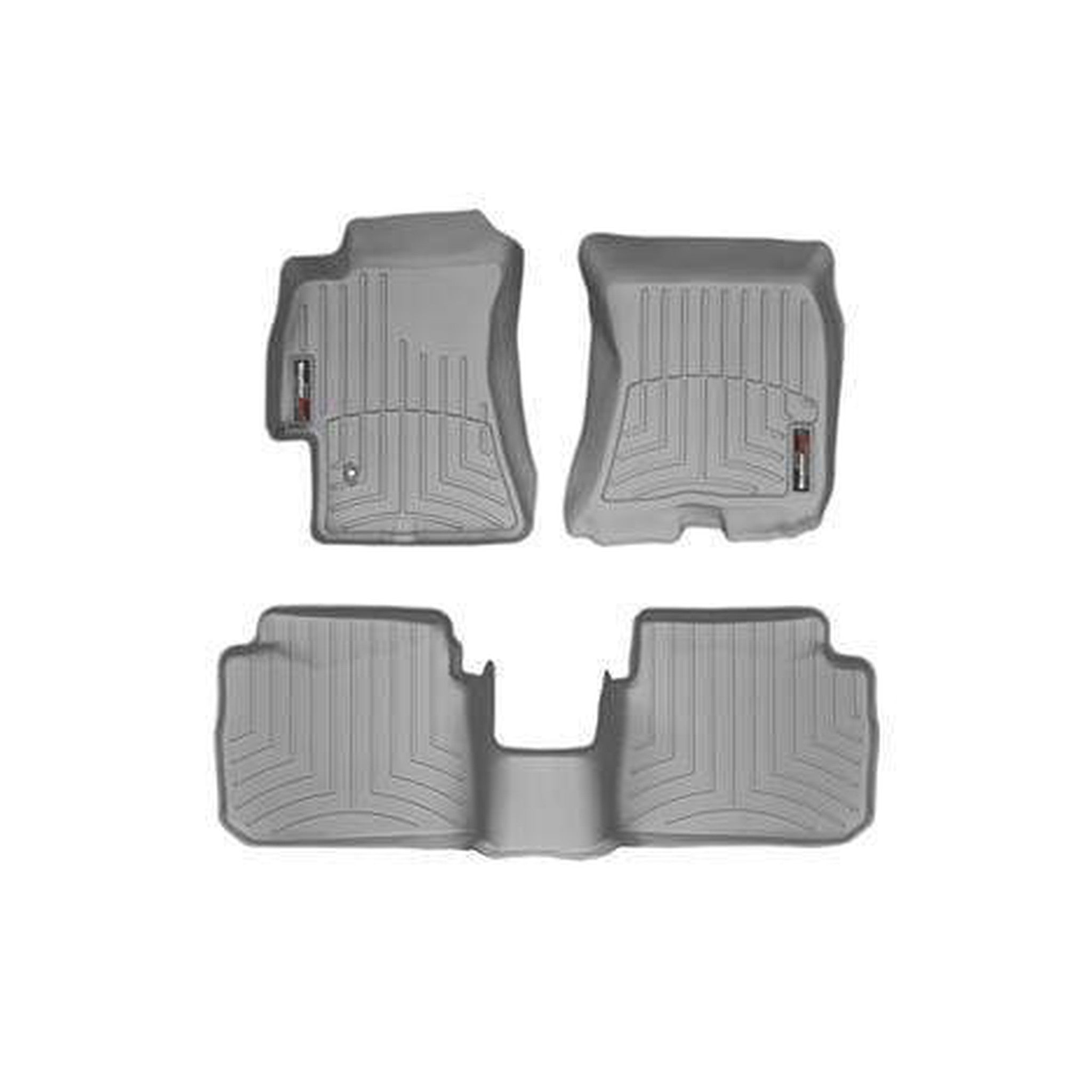 WeatherTech Front and Rear Floor Mats DigitalFit Grey Subaru Legacy / GT / Outback / XT 2005-2009