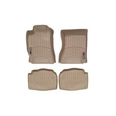 WeatherTech Front and Rear Floor Mats DigitalFit - Tan Subaru Forester / XT - 2003-2008