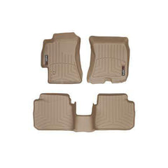 WeatherTech Front and Rear Floor Mats DigitalFit Tan Subaru Legacy / GT / Outback / XT 2005-2009