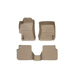 WeatherTech Front and Rear Floor Mats DigitalFit - Tan Subaru WRX /STI - 2008-2014