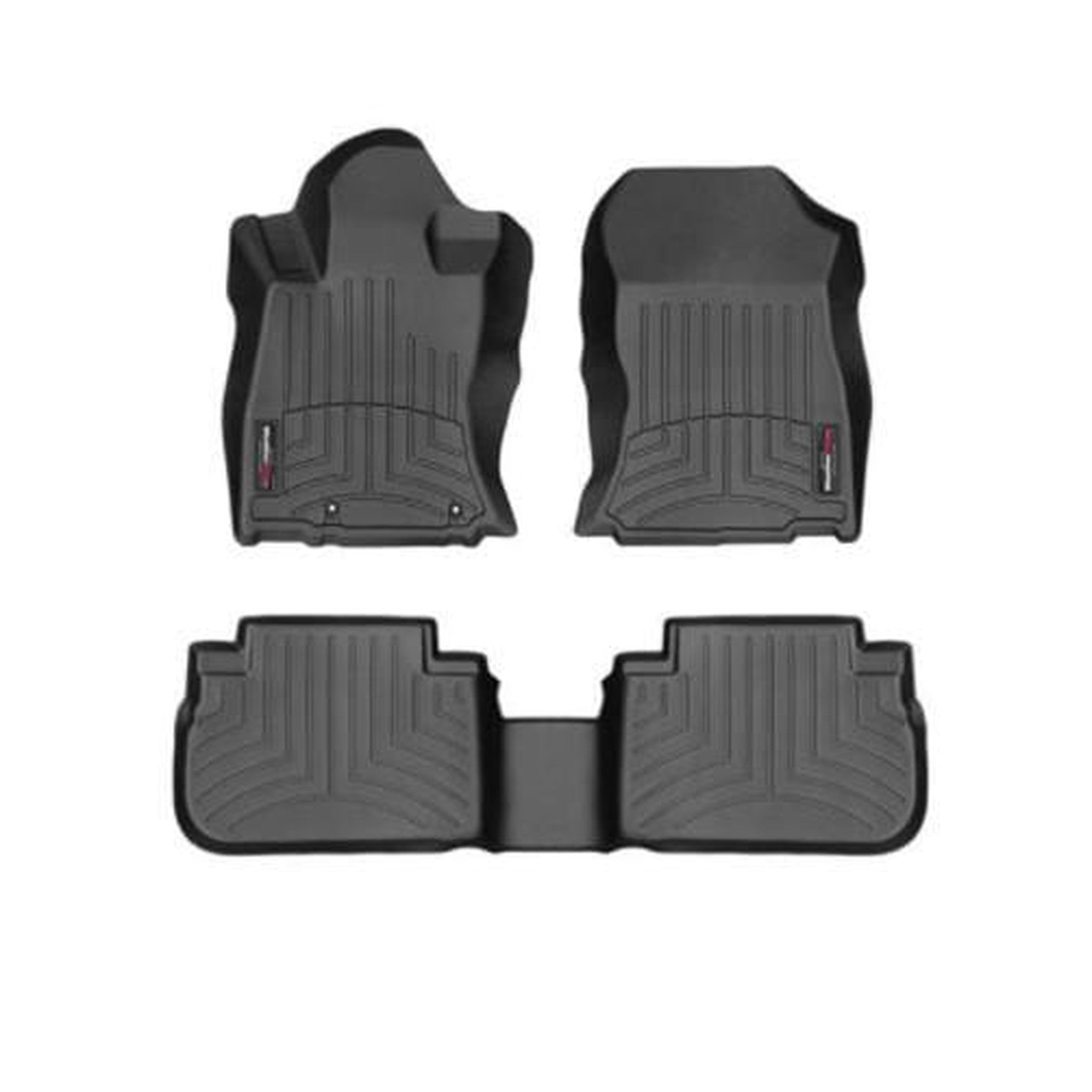 WeatherTech Front and Rear FloorLiner Black - 2019+ Subaru Forester