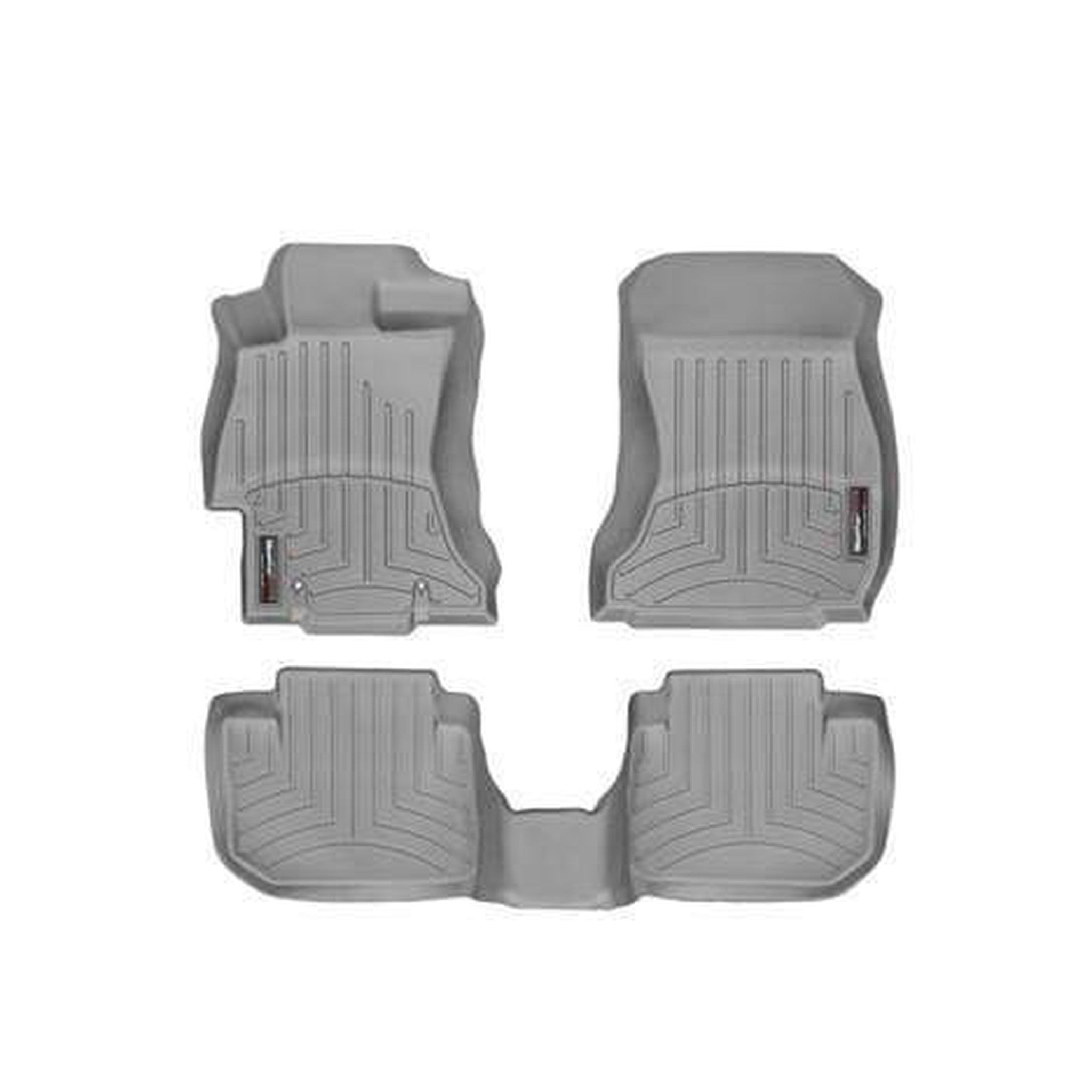 WeatherTech Grey DigitalFit FloorLiners Front & Rear Subaru WRX / STI 2015-2021