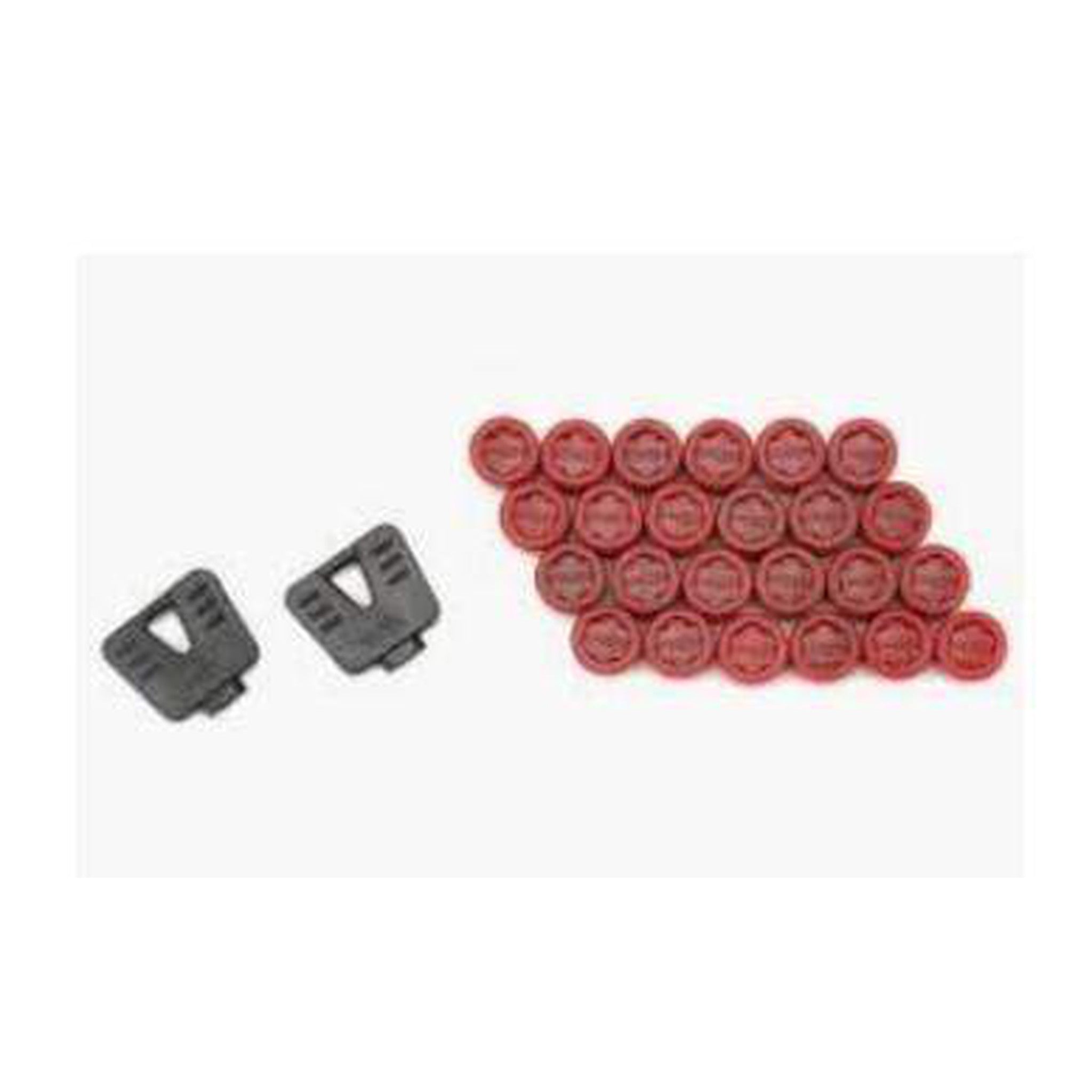 Wheel Mate Muteki SR45R Caps Set 24pc Red