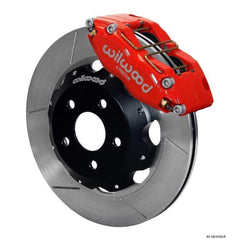 Wilwood Dynapro Radial Red Slotted Front Brake Kit 2002 Subaru WRX / 2004 Subaru STI w/ 15-in Wheels