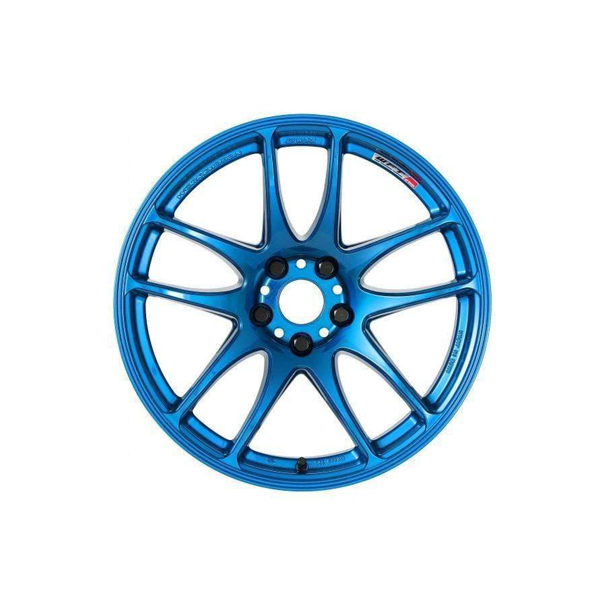 Work Emotion CR Kiwami 18x9.5 +38 5x114 Candy Apple Blue Wheel