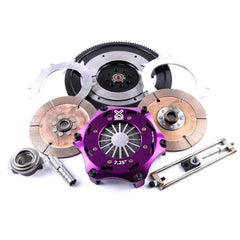 XClutch Clutch Kit 7.25in Twin Solid Ceramic Disc w/ Flywheel Subaru WRX 2002-2005 / Forester XT 2004-2006 / Legacy GT 2008-2012