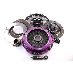XClutch Clutch Kit 9in Twin Sprung Organic Discs w/ Flywheel Subaru STI 2004-2021 | XKSU23531-2A