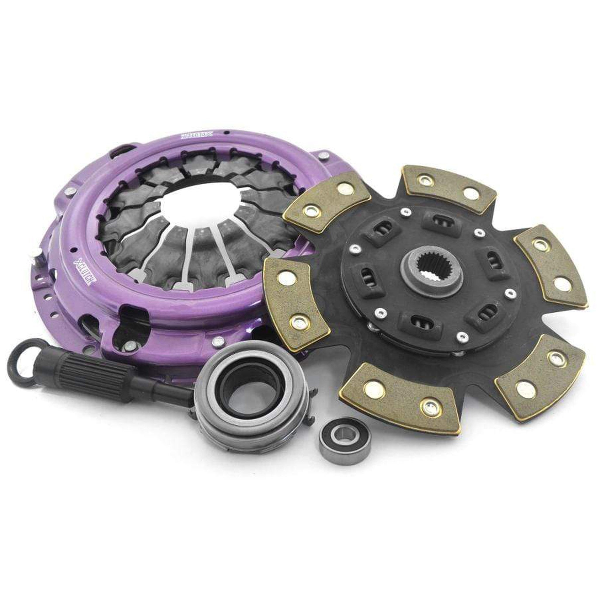 XClutch Clutch Kit Stage 2 Single Sprung Ceramic Clutch Disc Scion FR-S 2013-2016 / Subaru BRZ 2013+ / Toyota 86 2017+