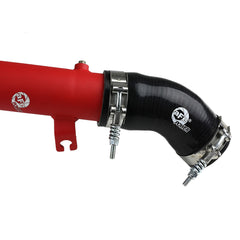 aFe BladeRunner Hot Side Charge Pipe Red Subaru WRX 2015-2021 | 46-20378-R