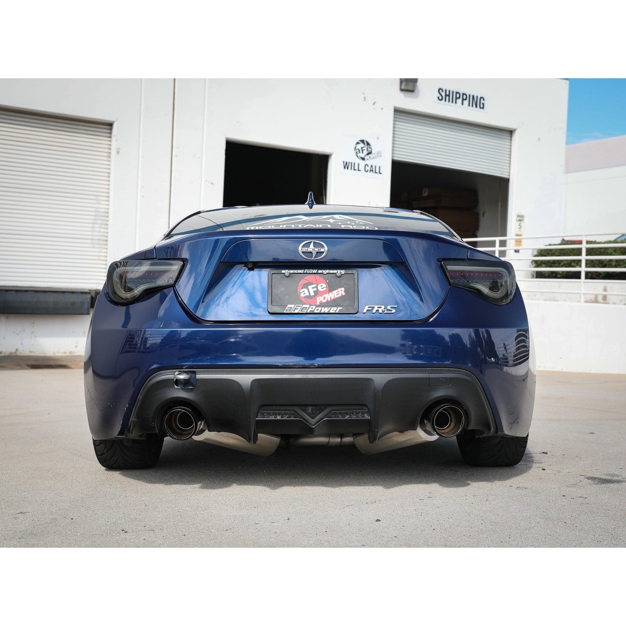 aFe Takeda Cat Back Exhaust w/ Carbon Fiber Tips Scion FR-S / Toyota 86 / Subaru BRZ 2013-2020 | 49-36023-C