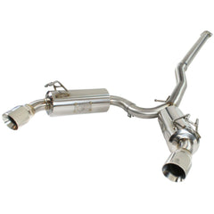 aFe Takeda Dual Cat Back Exhaust w/ Polished Tips Mitsubishi EVO X 2008-2015 | 49-36701