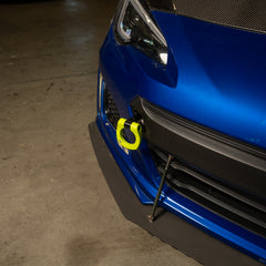 BilletWorkz Tow Hook - BRZ / GR86 2022+ Front - Neon Yellow | BW-TOW-SUB-BRZ2-F-NYEL