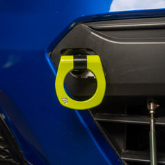 BilletWorkz Tow Hook - BRZ / GR86 2022+ Front - Neon Yellow | BW-TOW-SUB-BRZ2-F-NYEL