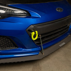 BilletWorkz Tow Hook - BRZ / GR86 2022+ Front - Neon Yellow | BW-TOW-SUB-BRZ2-F-NYEL