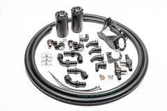 Radium Engineering Dual Catch Can Kit Nissan R32 Skyline GT-R 1989-1994 | 20-0590-FL
