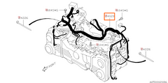 Subaru OEM Engine Control Module (ECM) Wiring Harness Subaru STI 2018-2021 | 24020AG650