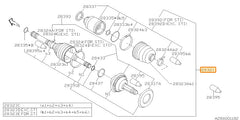 Subaru OEM Front Axle Subaru STI 2004 | 28321FE111