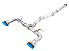 AWE Tuning Cat Back Track Edition Exhaust w/ Vapor Blue Tips Subaru BRZ / Toyota GR86 / 86 / Scion FR-S 2013-2026 | 3020-39279