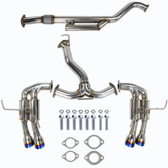 340WHP POWER PACK - Invidia R400 Burnt Tip Catback Exhaust / Cobb TMIC / ETS Intake / Cobb AccessPort / Protune Single Fuel 6MT/CVT Subaru WRX 2022-2026 (USDM Only)