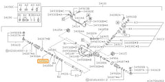 Subaru OEM Inner Tie Rod (98-21 Impreza) | 34140FC000