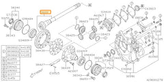 Subaru OEM 2004 - 2021 STI Front Ring and Pinion gear set | 38100AB720