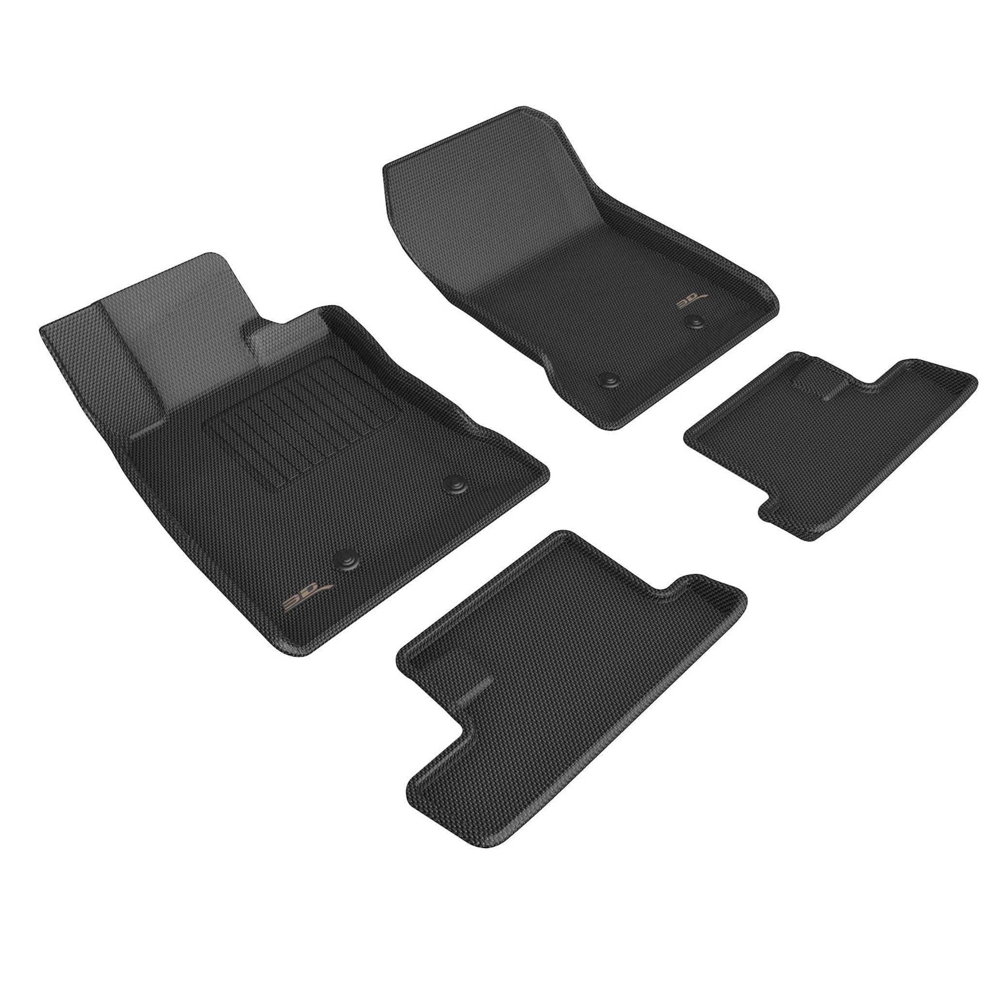 3D MAXpider Kagu All-Weather Front and Rear Floor Mats Subaru BRZ 2022-2026 | L1SB03301509