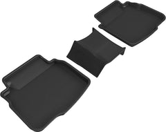 3D MAXpider Kagu Floor Mat Rear Black Subaru Legacy / Outback 2022-2025 | L1SB02821509