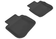 3D MAXpider Kagu Rear Floormats Black Subaru Legacy / Outback 2010-2014 | L1SB00421509