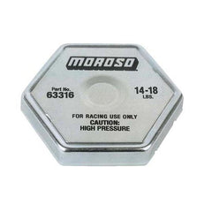 Moroso Racing Radiator Cap 14-18 PSI Low Pressure | 63316