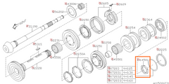 Subaru OEM Locking Nut Subaru WRX 15-21 / STI 04-21 | 802645010