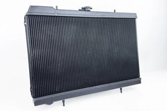 CSF High Performance Aluminum Radiator Black Nissan R32 GT-R / GTS 1989-1994 | 7229B