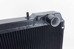 CSF High Performance Aluminum Radiator Black Nissan R32 GT-R / GTS 1989-1994 | 7229B