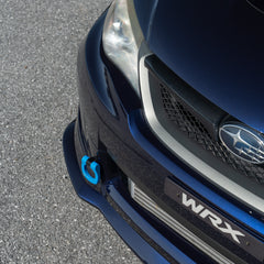 BilletWorkz Tow Hook -Front - Hyper Blue Subaru WRX / STI 2008-2014 | BW-TOW-SUB-GR-F-HYBL