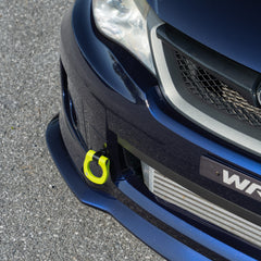 BilletWorkz Tow Hook - Subaru WRX / STI 2008-2014 Front - Neon Yellow | BW-TOW-SUB-GR-F-NYEL