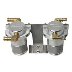 Moroso Small Body Air/Oil Separator Catch Can Subaru STI 2004-2007 / WRX 2006-2007 w/ FMIC | 85654
