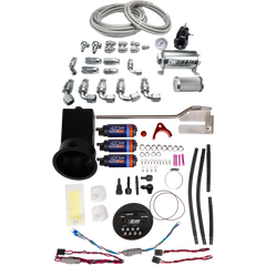 DeatschWerks X2 Series Fuel Pump Module & DW420 Pumps & PTEE Plumbing Kit Nissan Skyline R33 / R34 1993-2002 | 9-421-625-7022