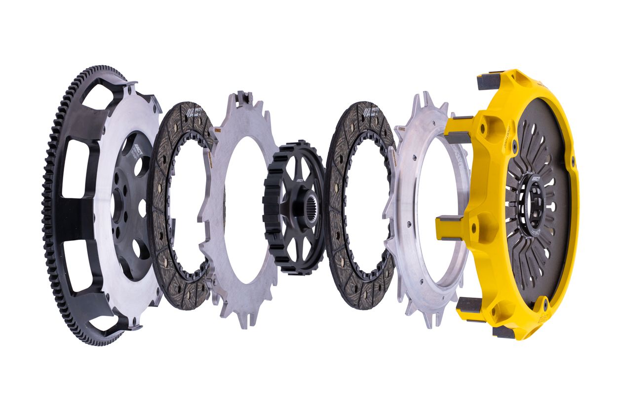 ACT Mod-Twin 225 Heavy Duty Rigid Street Clutch Kit Nissan Skyline GT-R R34 1999-2002 | T1S-N04