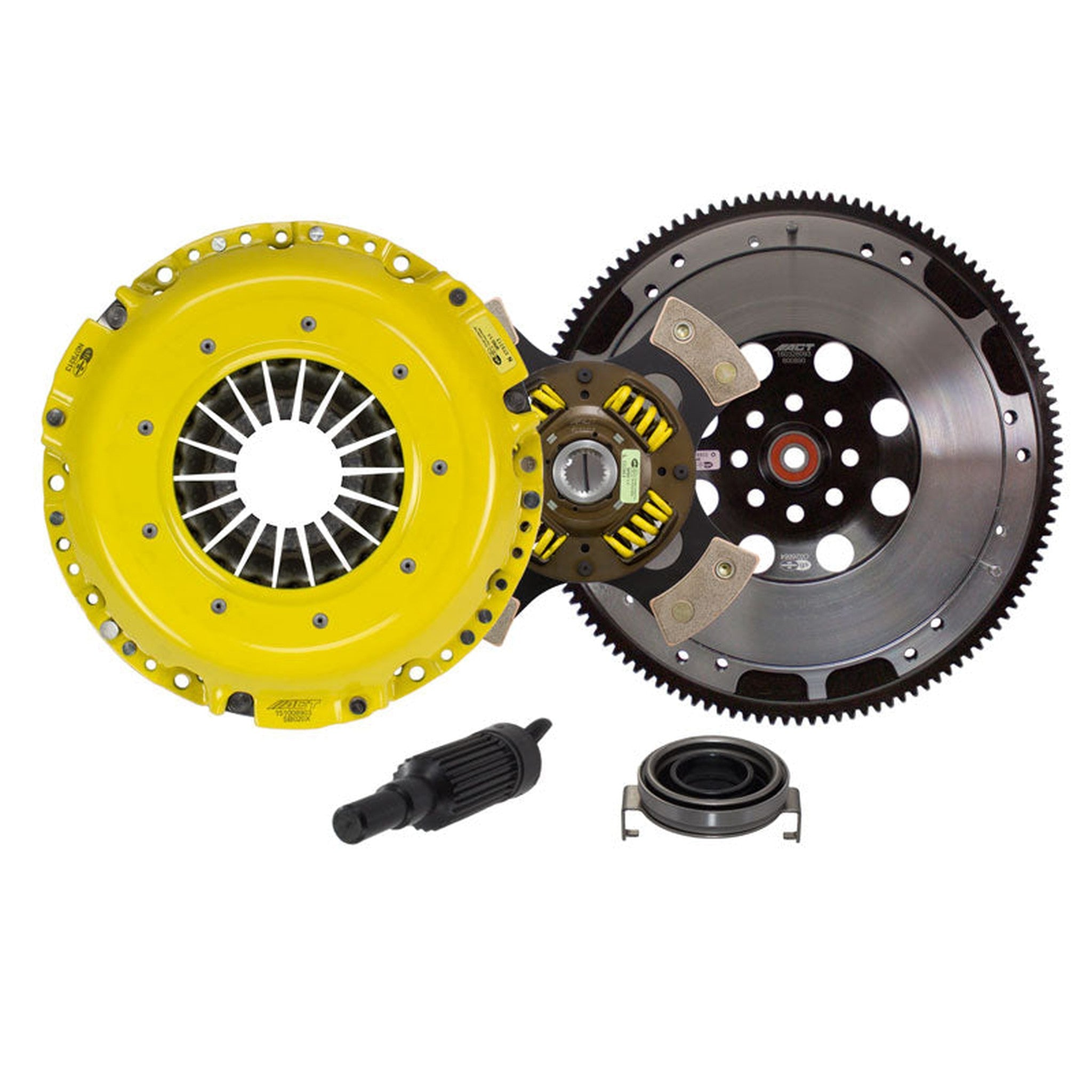 ACT Xtreme Race Sprung 4 Pad Clutch Kit with Flywheel Subaru WRX 2006-2026 | SB11-XTG4