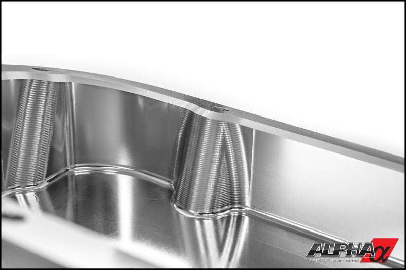 AMS Performance Alpha CNC Billet VR38 Oil Pan Nissan GT-R 2009-2025 | ALP.07.04.0024-1