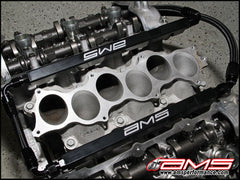 AMS Performance Alpha Fuel Rail Kit w/Regulator Black Nissan GT-R 2009-2021 | ALP.07.07.0002-1