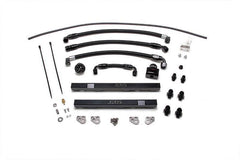 AMS Performance Alpha Fuel Rail Kit w/Regulator Black Nissan GT-R 2009-2025 | ALP.07.07.0002-1
