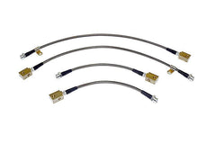 AMS Performance Alpha Short Route Style Stainless Steel Brake Lines Nissan GT-R 2009-2025 | ALP.07.01.0001-2