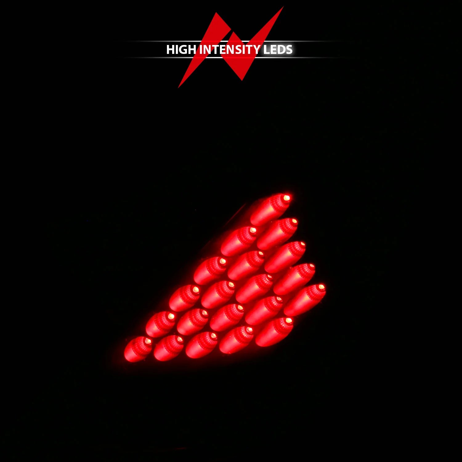 ANZO LED Taillights Black Nissan 350Z 2003-2005 | 321099