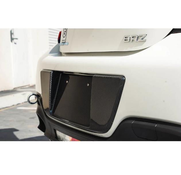 APR Carbon Carbon Fiber License Plate Frame Toyota GR86/ Subaru BRZ 2022-2026 | CBX-GRBRZLIC