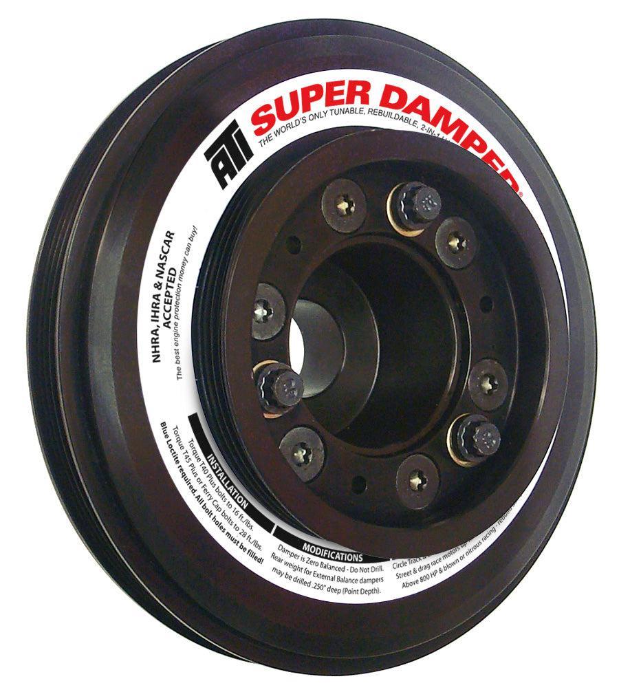 ATI Super Damper 7.05in Aluminum Crankshaft Damper 1000HP Nissan RB26 R33/R34 GT-R 1995-2002 | ATI917753