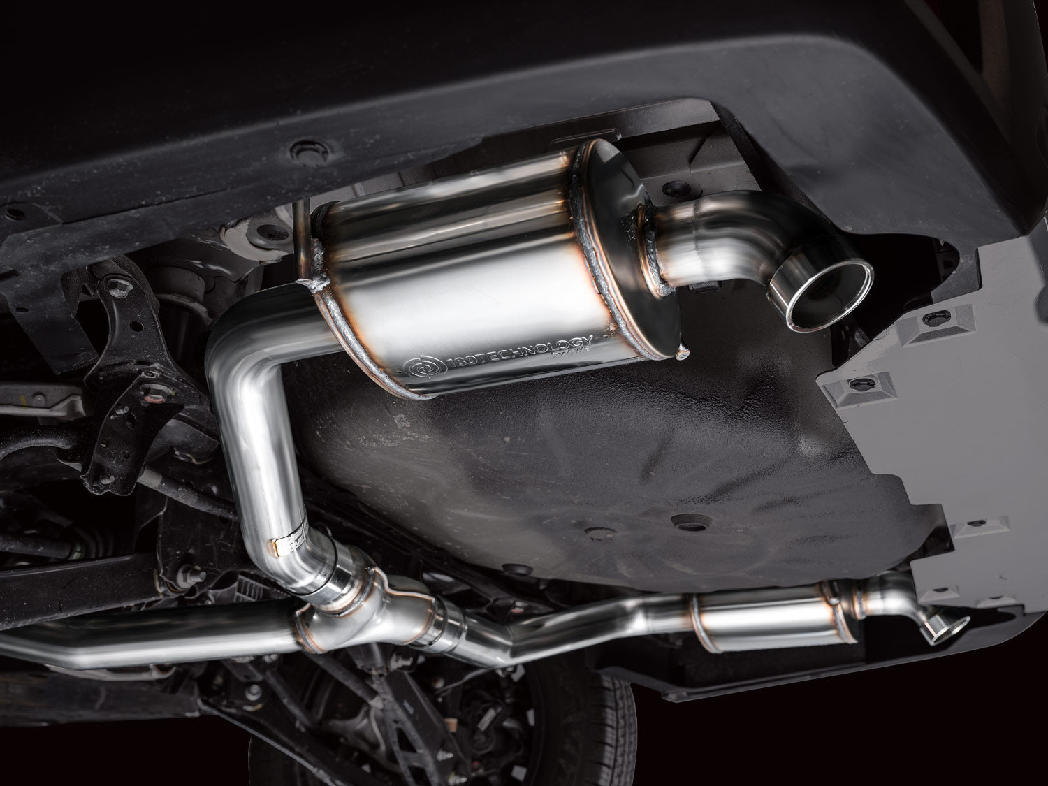 AWE Catback Exhaust w/Dual BashGuards Subaru Outback (Wilderness & XT) 2020-2025| 3015-38246