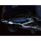 AWE Touring Edition Cat Back Exhaust Chrome Silver Quad Tips Subaru WRX 2022-2024 | 3015-42979