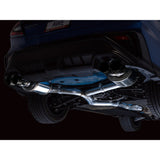AWE Touring Edition Cat Back Exhaust Diamond Black Quad Tips Subaru WRX 2022-2024 | 3015-43979