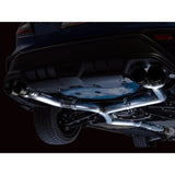 AWE Track Edition Cat Back Exhaust Diamond Black Quad Tips Subaru WRX 2022-2024 | 3020-43979